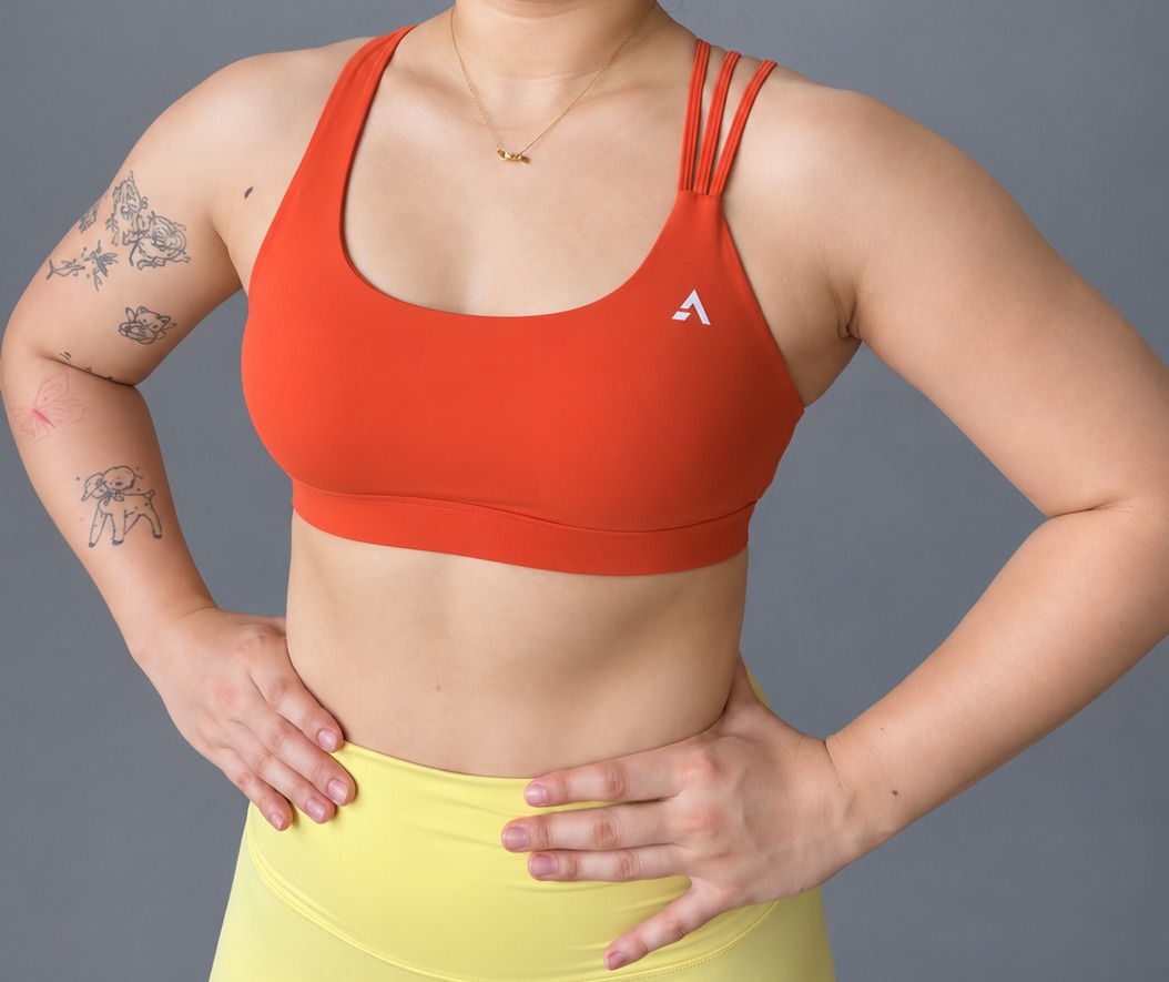 BE BOLD - AURA Crossback Sports Bra